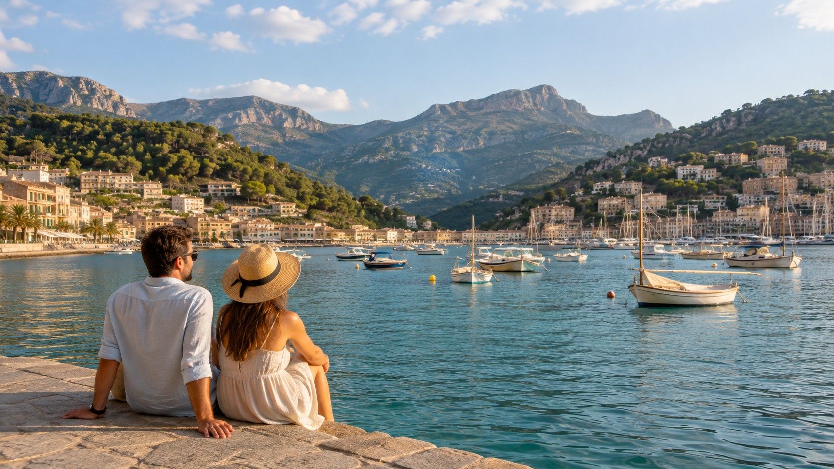 Costa y paisaje mediterráneo de Mallorca